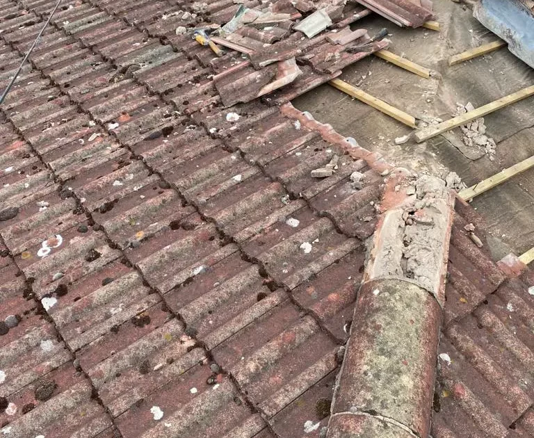Broken Roof Tiles