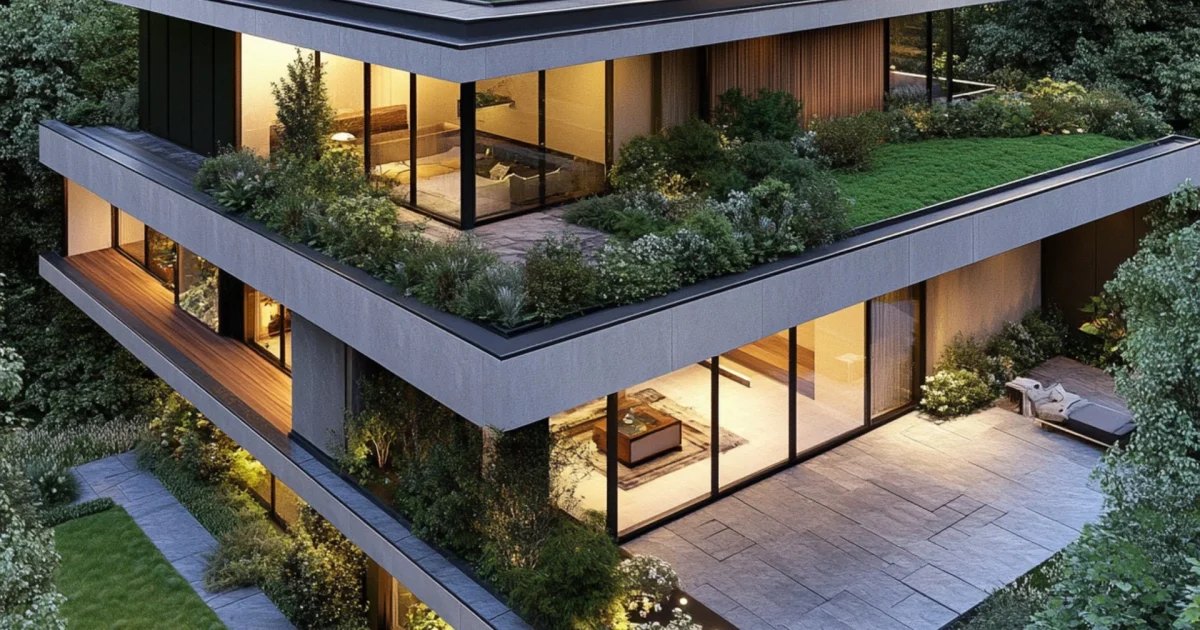 Modern Design trends for Flat Roofs 2024
