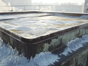 Effects Winter Impact on Flat Roofs
