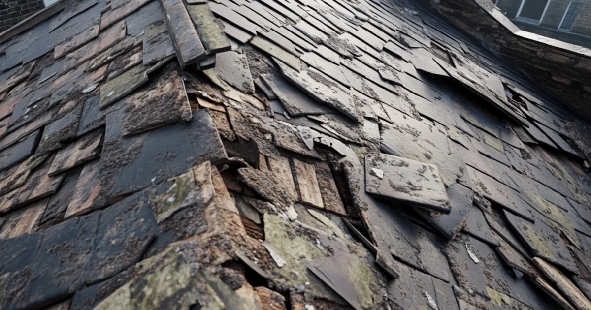 Structural Roof Damage Caused By Wind in UK