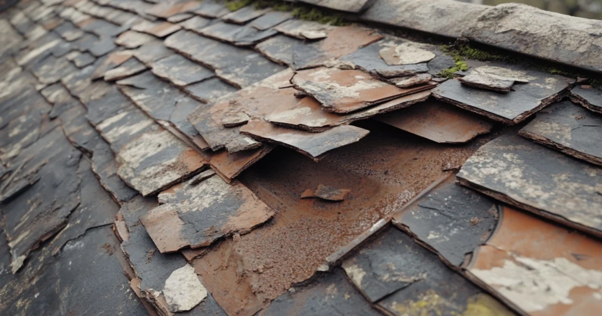 Damaged Roof Flashing Fixing
