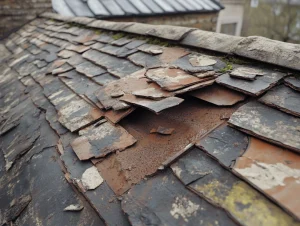 Damaged Roof Flashing Fixing
