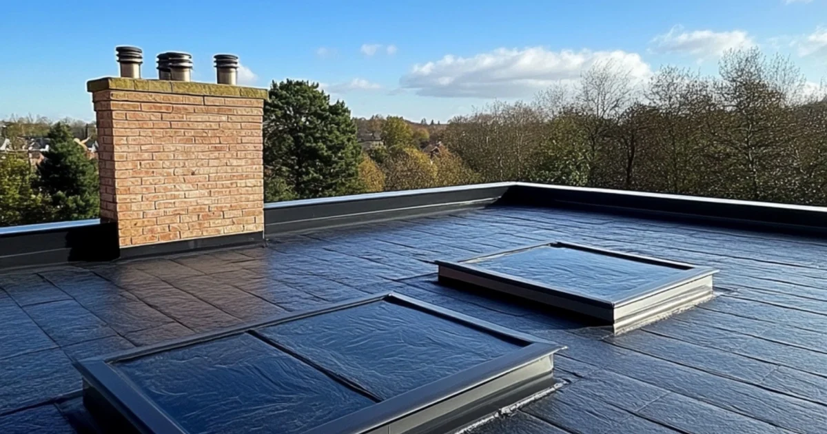 Maintain flat roof